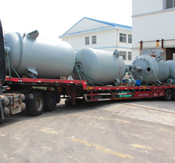 10000L純S30408機械密封反應釜